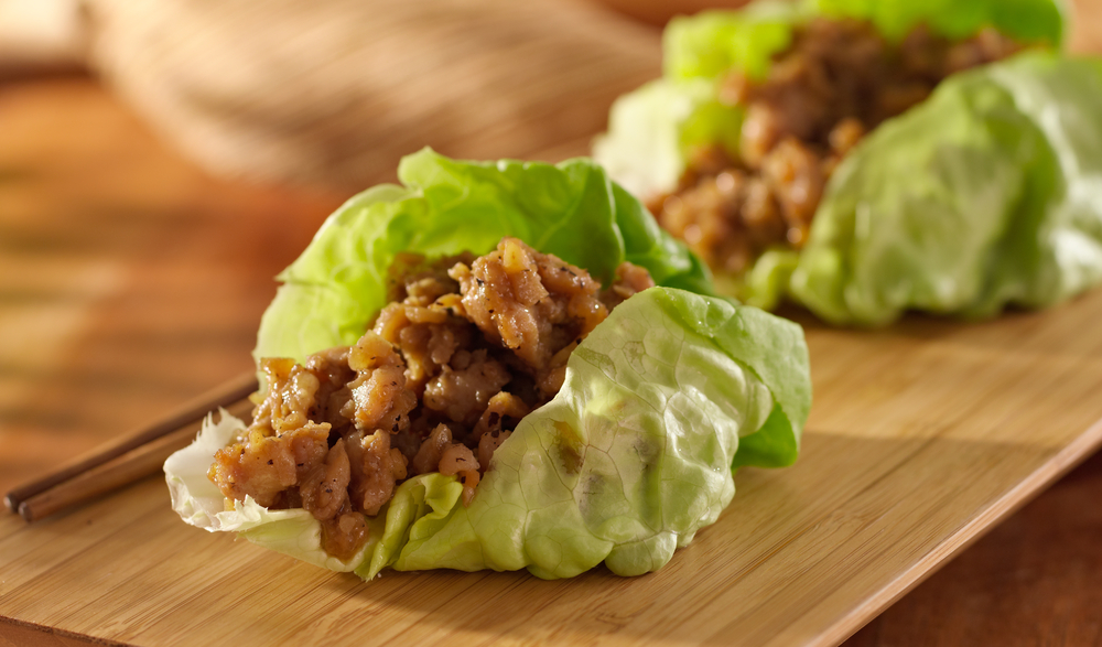 Dinner Party: Lettuce Wraps, Honey-Balsamic Chicken and more | Menu on