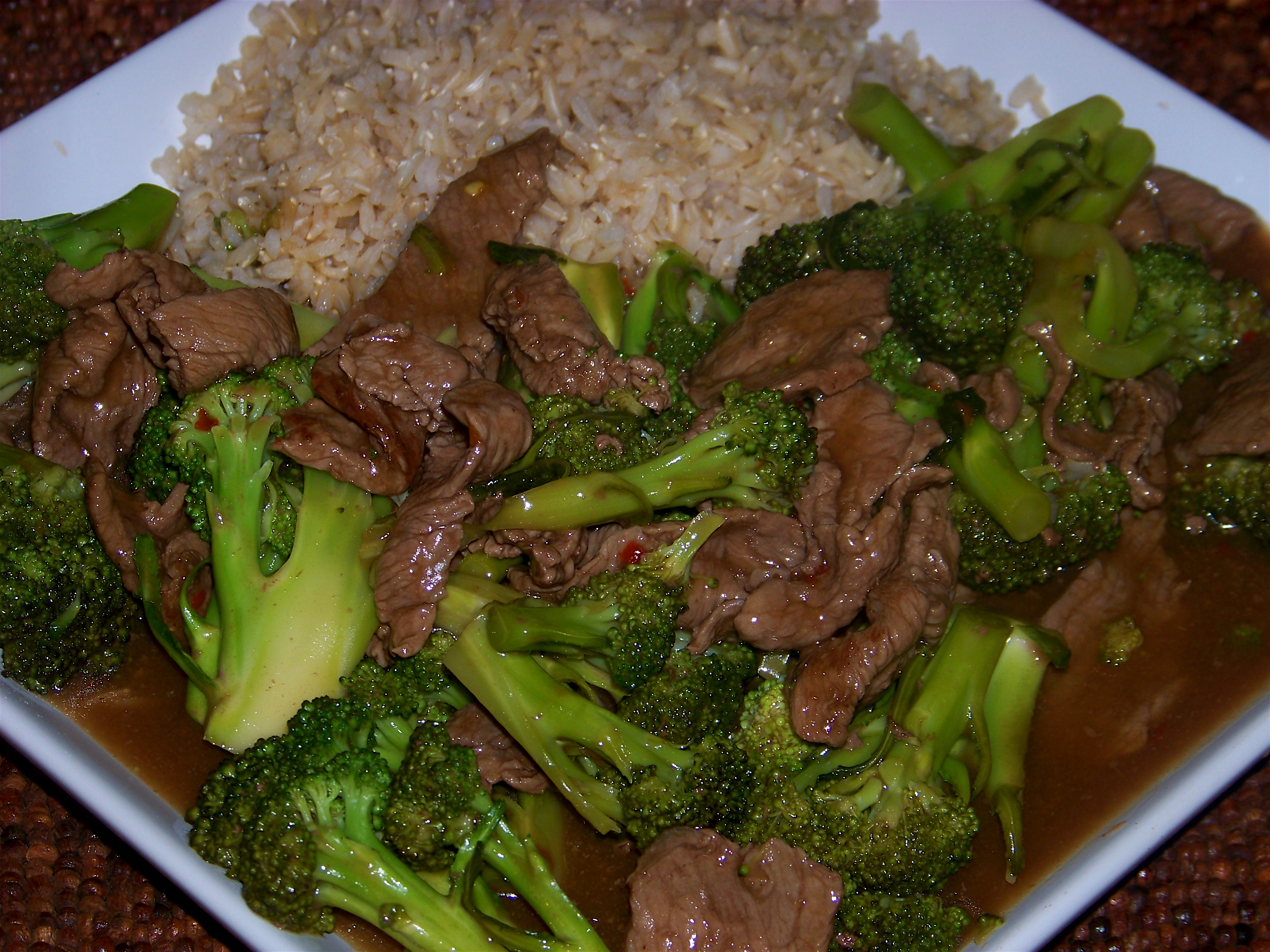 Chinese Beef with Broccoli