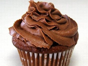Chocolate Sour Cream Cupcakes with Chocolate Buttercream