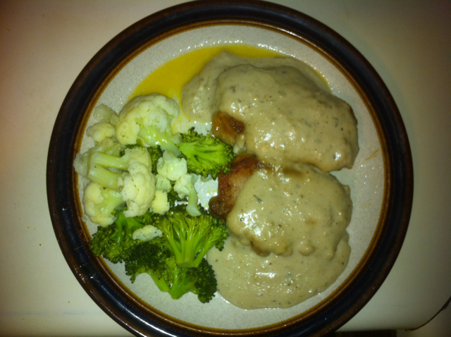 Country Fried Pork Chops with Cream Gravy