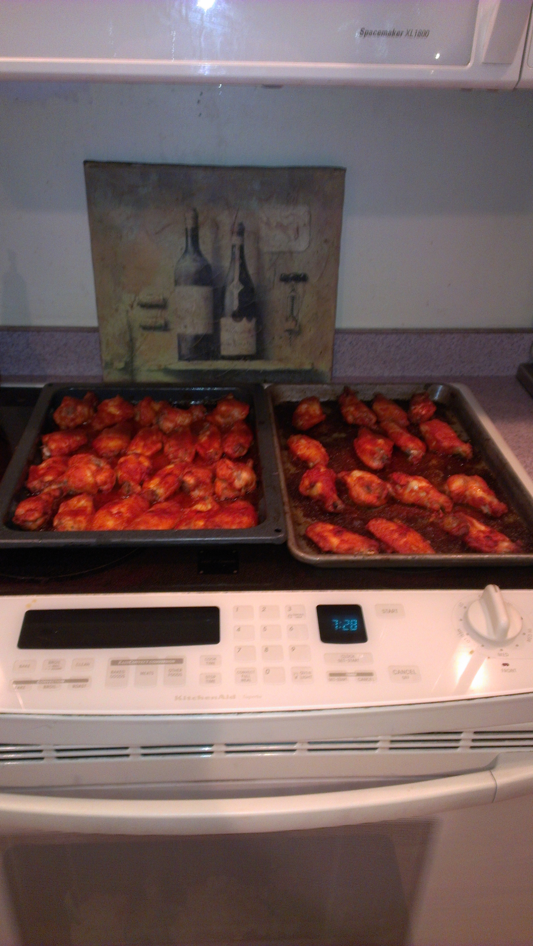 Hooters Buffalo Wings Oven Style
