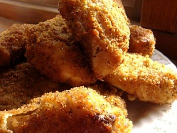 Marinated Oven-Fried Chicken