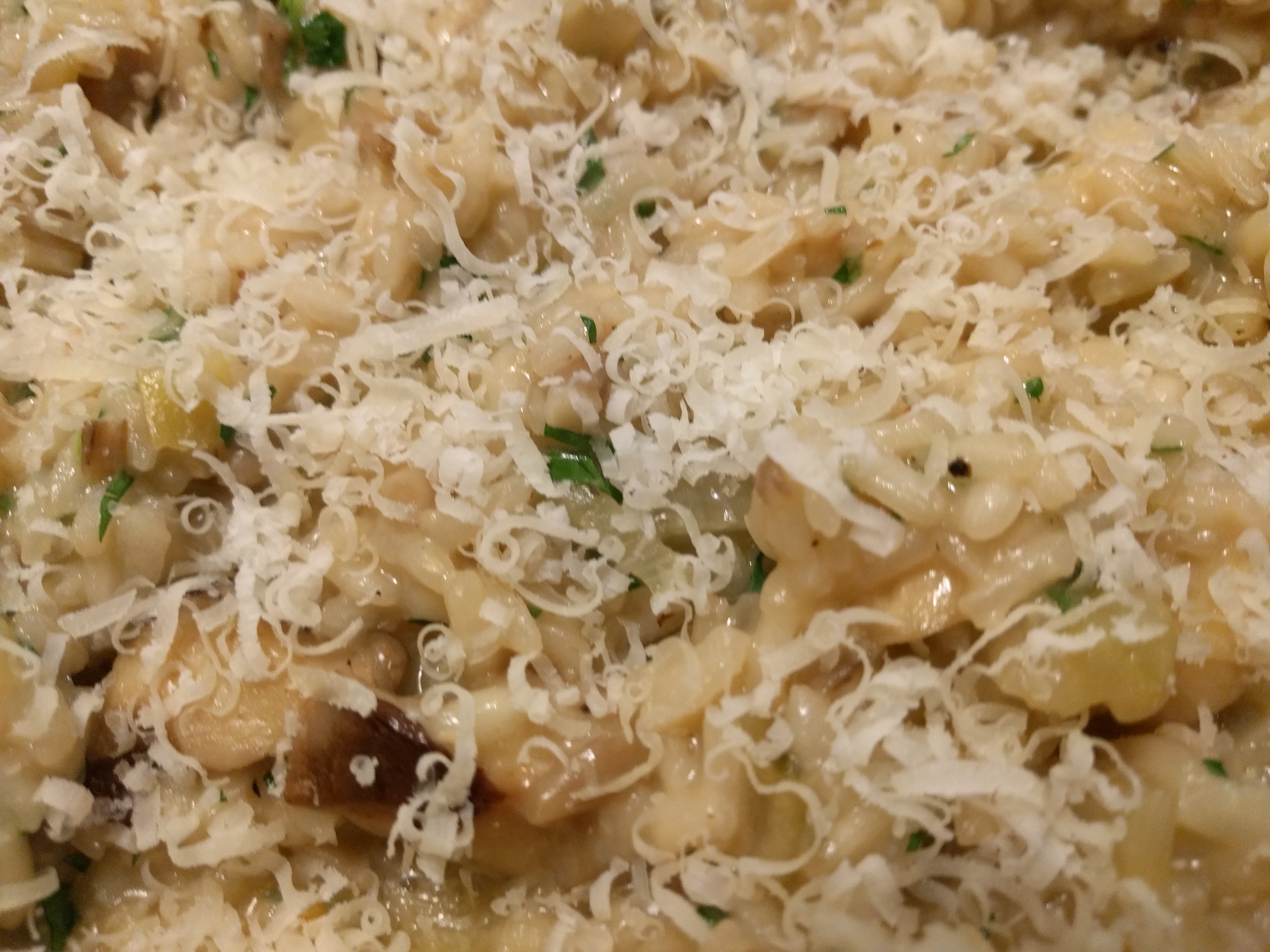 Mushroom Risotto With Garlic Thyme And Parsley Jamie Oliver Pg 175