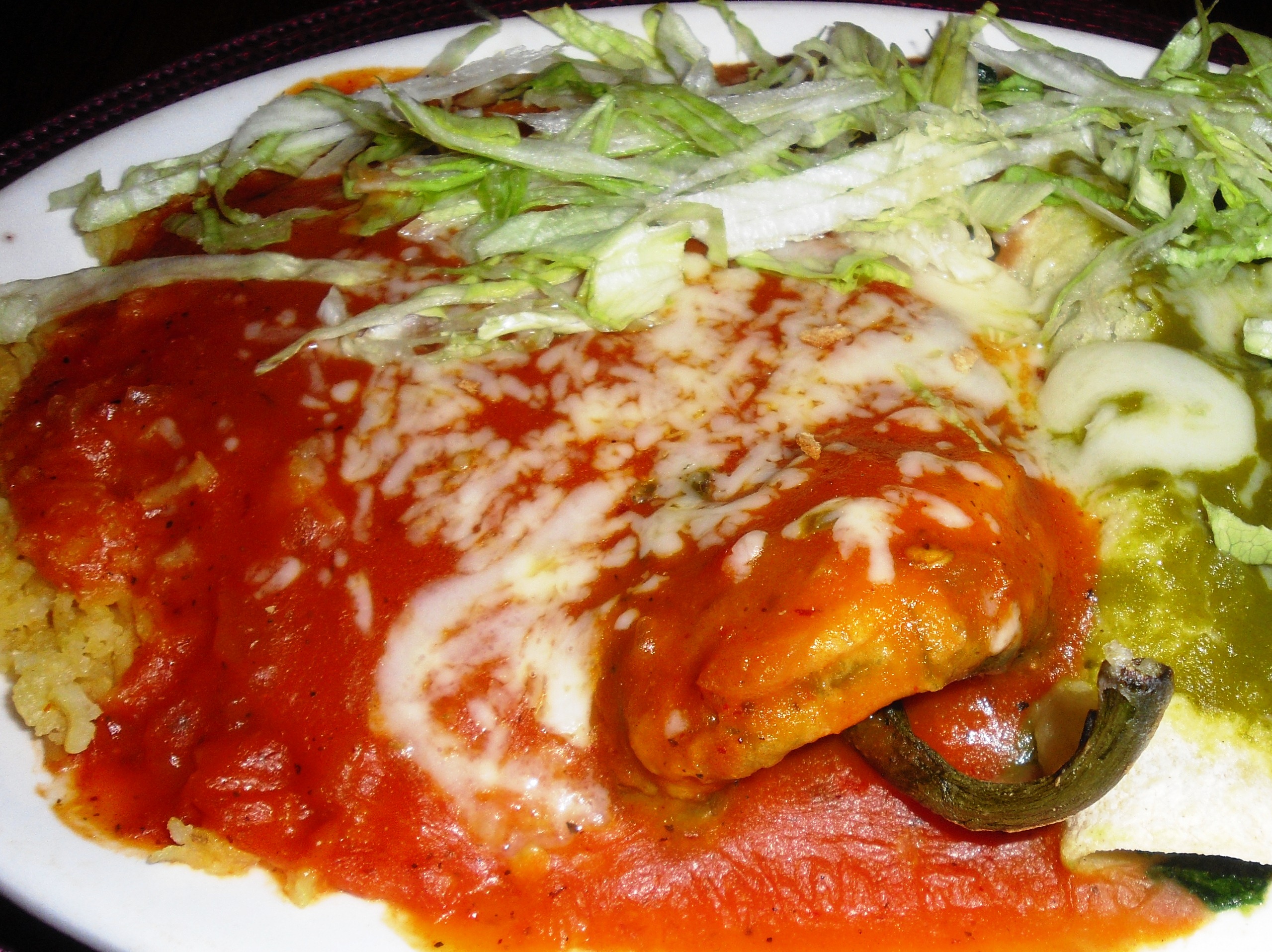 New Mexico Green Chile Rellenos
