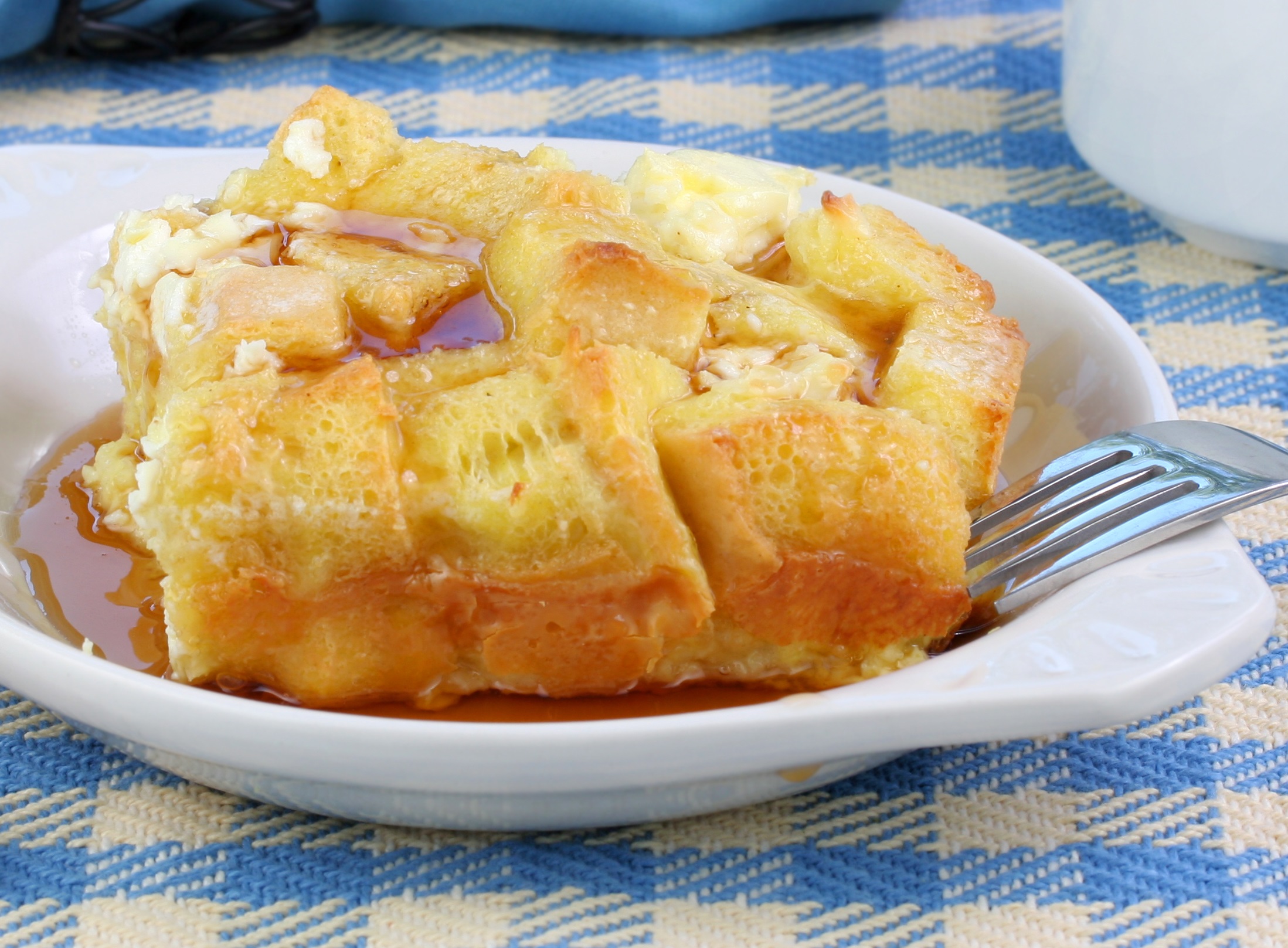Peachy Dutch Oven French Toast