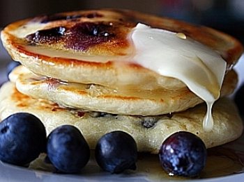 Perfect Blueberry Pancakes